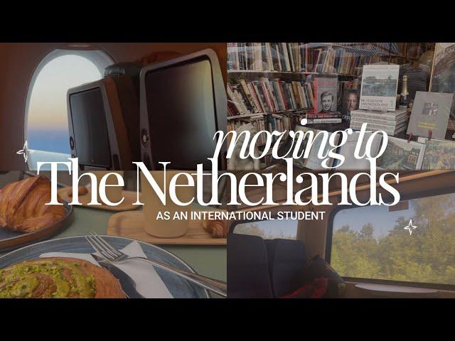 moving to the netherlands as an international student  // uni abroad vlog