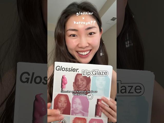KATSEYE LIP COMBO DROPPED??? #glossier #lipgloss #katseye