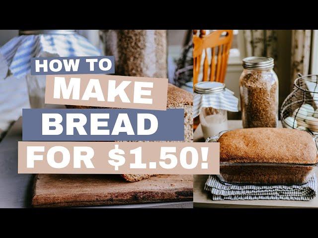 How To Make Healthy Bread | Fresh Milled Bread Recipe | Whole Wheat Bread Recipe