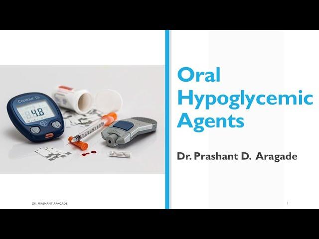 Diploma Pharmacy Exit Examination Oral Hypoglycemic Agents