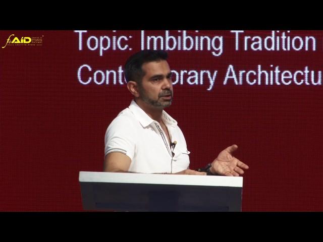 India's leading Ar. Sanjay Puri at FOAID 2016, Mumbai Edition