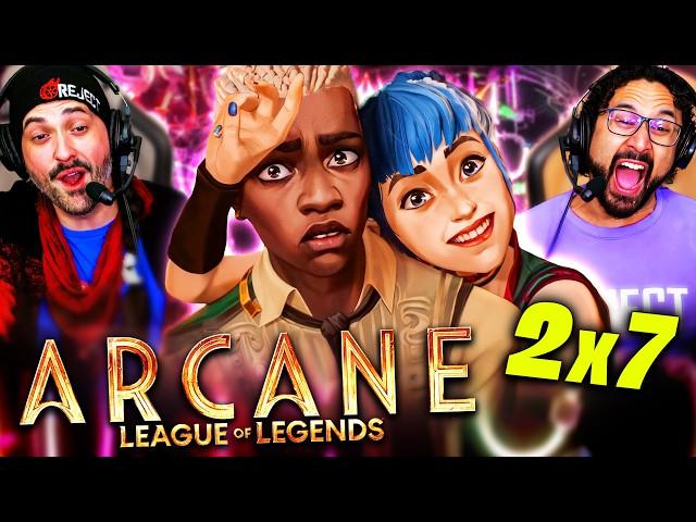 ARCANE Season 2 Episode 7 REACTION!! League of Legends 2x07 Breakdown & Review | Netflix