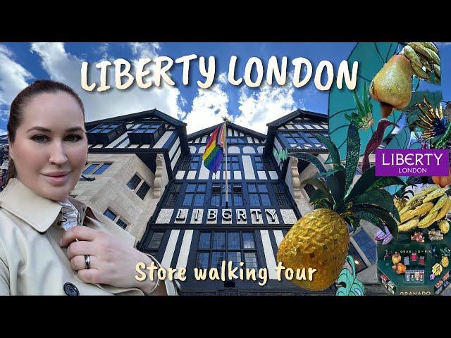 SHOPPING in LONDON: Liberty - hyper luxury department store