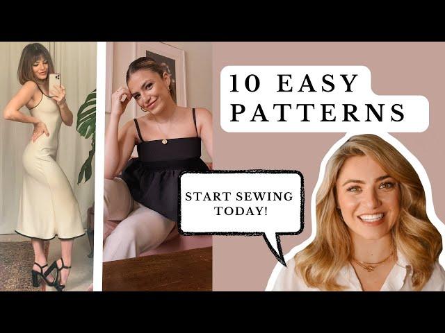 Start Sewing Your Own Clothes 2024 - 10 Easy-Sew Patterns