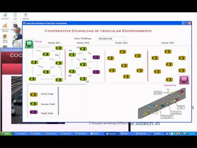 DOTNET 2012 IEEE Projects Cooperative Download in