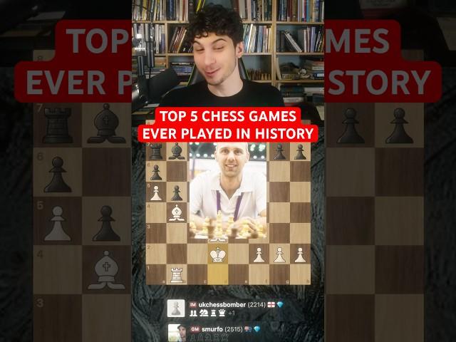 Top 5 Chess Game EVER