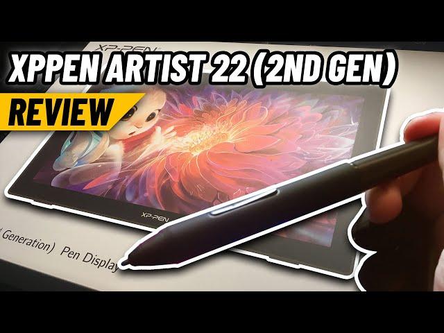 The BEST BUDGET PEN DISPLAY I've Bought【XPPen Artist 22 (2nd Gen)】