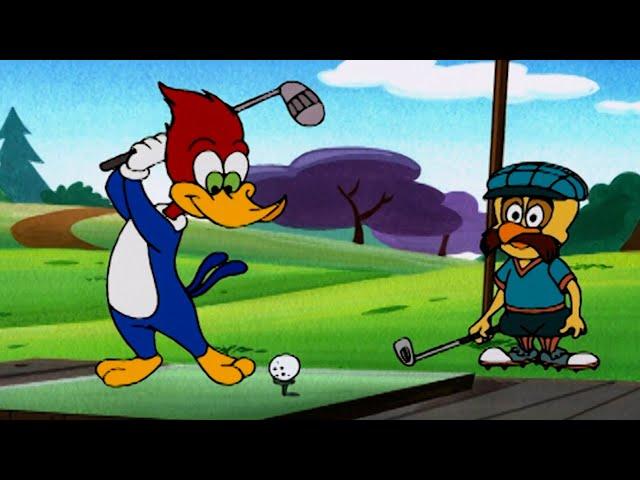 Woody Gets A Hole-In-One | 1 Hour of Woody Woodpecker Full Episodes