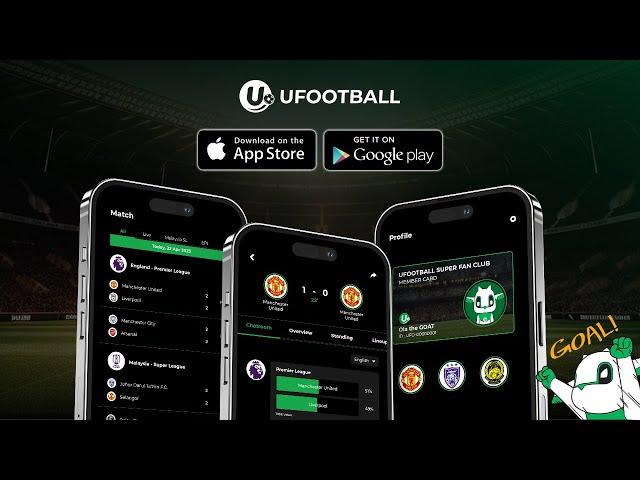 Ufootball - Football App for All Fans | App Promo Video