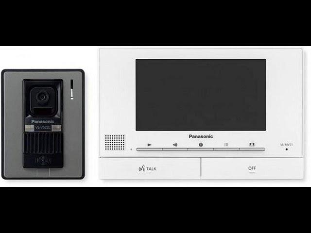 Panasonic vdp VL-SV 71 lock key programming || How to define lock key