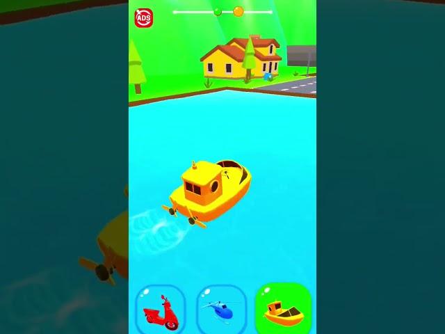Shape-shifting Funny Race Gameplay new hyper casual games #shorts #gameplay #shapeshifting part 733