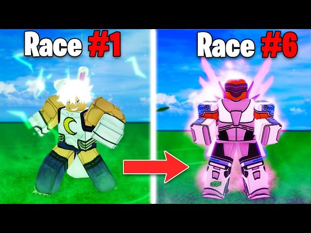 Fully Awakening EVERY Race V4 In Blox Fruits [FULL MOVIE]