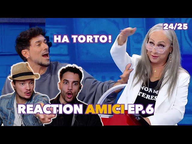 Litigata Assurda tra Celentano e Emanuel Lo | Reaction Amici ep.6