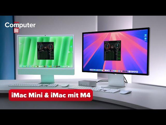 Jetzt mit M4: Mac Mini und iMac 2024 im Test