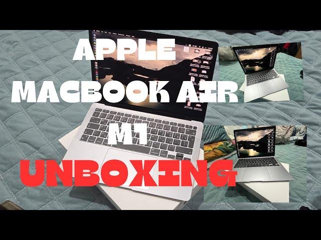 Unboxing MacBook Air M1 Apple Loptop 2024 / Lets do another unboxing  #unboxing #haul #macbook