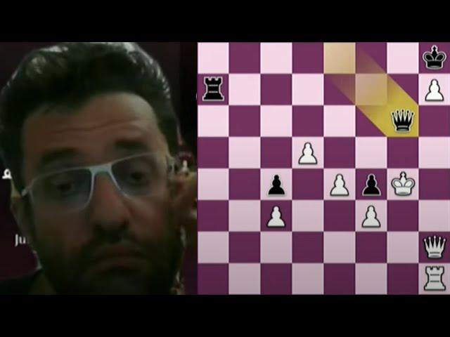 Levon Aronian Spends Only 16 Seconds to Find the Mate-in-7 Against Mamedyarov