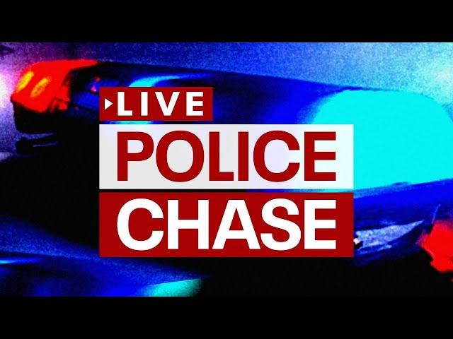 Police chase felony suspect on freeway