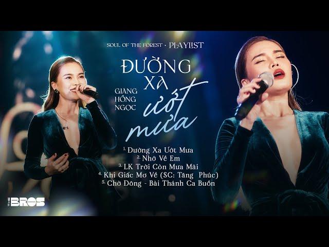 Giang Hồng Ngọc Playlist - Đường Xa Ướt Mưa, Trời Còn Mưa Mãi, Nhớ Về Em #souloftheforest