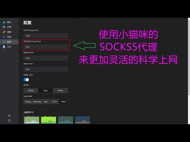 使用OpenClash的Socks5代理上网