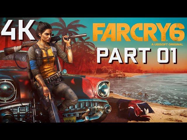 FAR CRY 6 - Part 01 - Game Movie Gameplay Walkthrough Full Game [4K Ultra]