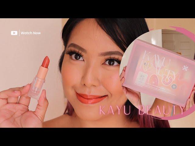 KAYU BEAUTY  Swatches  - saytioco