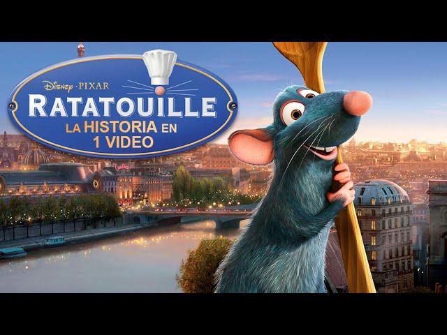 Ratatouille : La Historia en 1 Video