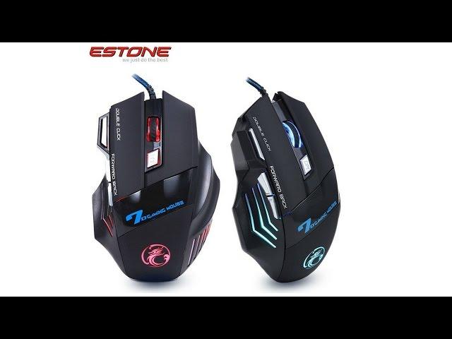 Игровая мышь за 6$!! Estone X7 7D Gaming mouse