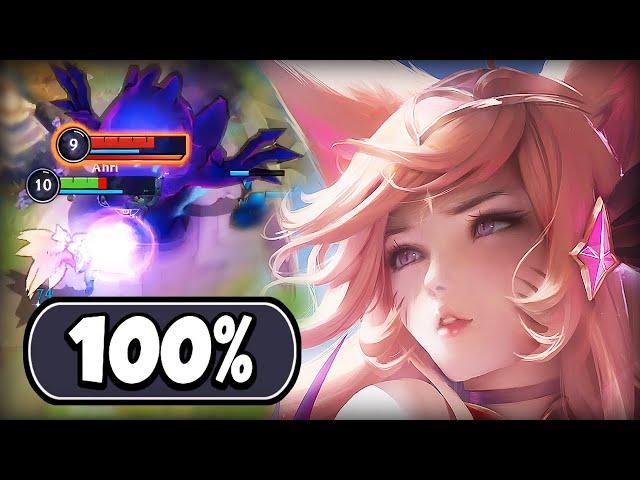 AHRI BUT I PLAYED BETTER THAN 100% (QUADRA KILL) - BUILD & RUNES - WILD RIFT GAMEPLAY