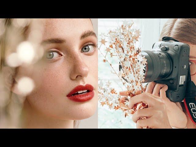 Photographing a Beauty Shoot Using Random Objects! [Photography Challenge & Photography Ideas]