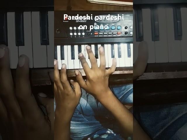 #pianocover pardeshi pardeshi    @learn piano with harshit and vidhi