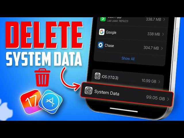 How to remove system data on iPhone | Clear iPhone system data