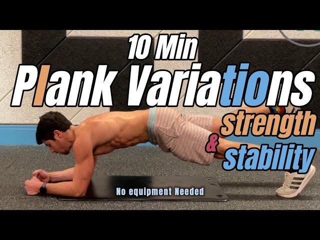 10-Min Plank Variations – Ultimate Core & Stability Challenge