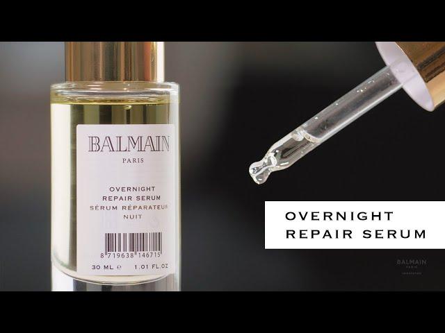 Overnight Repair Serum Professional Education Balmain Hair Couture