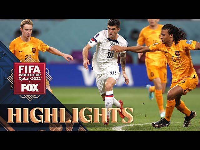 Netherlands vs. United States Highlights | 2022 FIFA World Cup | Round of 16