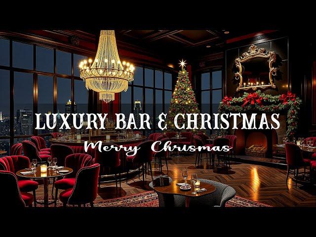 50 Best Jazz Saxophone Songs  Luxury Bar On Christmas Eve  Relaxing Instrumental Music