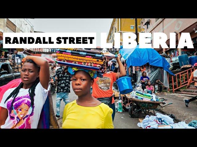 Monrovia Liberia 2022 : Randall Street   Liberian Vlog