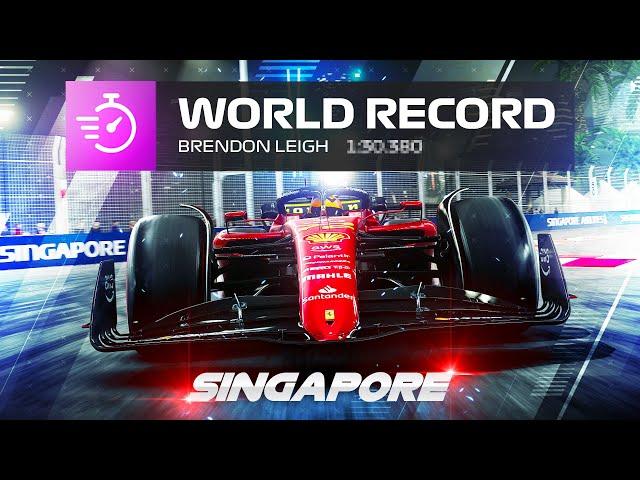 F1 22 - Singapore world record + set up guide