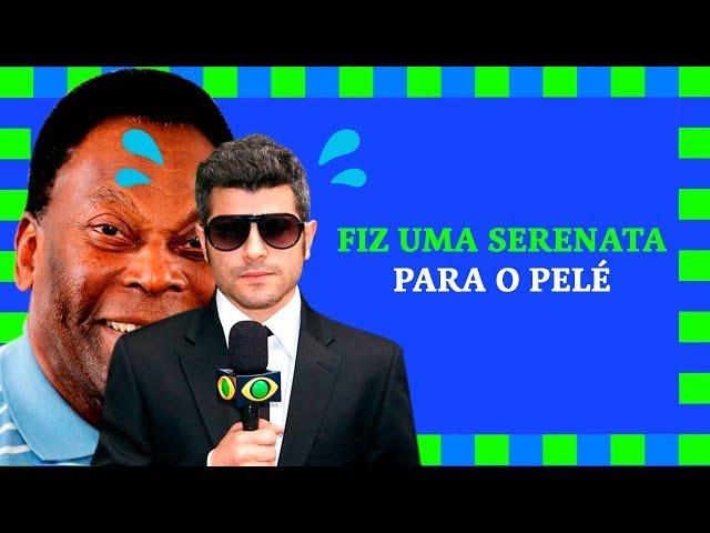 GUGA NOBLAT PAGOU O MAIOR MICO COM PELÉ: "FOI A PIOR MATÉRIA DA MINHA VIDA"