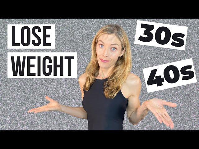 Losing Weight In Your 30s And 40s (GOOD NEWS & BAD NEWS!)