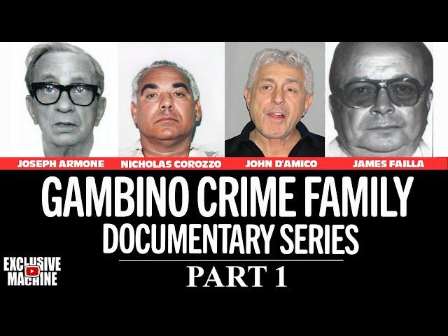 The Gambino Crime Family: Crime, Cash, and Chaos - Documentary Series (Part 1) #mafia #truecrime