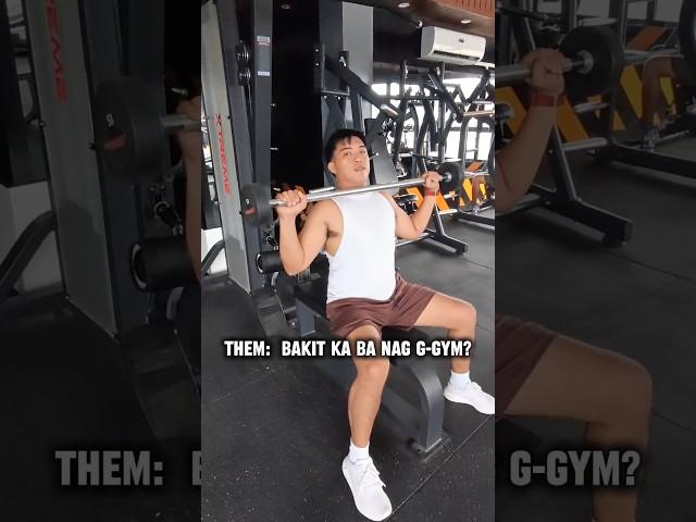 Bakit kaba nag G-Gym?  #Adonis #gymtok #gymmotivation