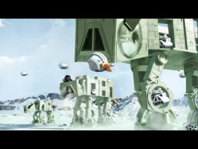 Official Commercial: Angry Birds Star Wars AT-AT Attack Battle Game