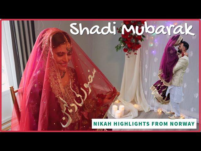 #MansoorWedsSameen Nikah Highlights From Norway | Nikah On Eid | May 2021 | Shadi Mubarak