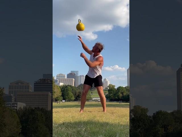 Kettlebell Juggling Cinematics!  #kettlebelljuggling #moviecinema #actionmovies #kettlebell