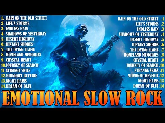 TEARS & GUITARS  The Most Heart-Wrenching Slow Rock Songs Ever