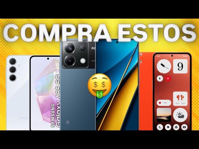 Los Mejores Smartphones BARATOS del 2024 (-250€)