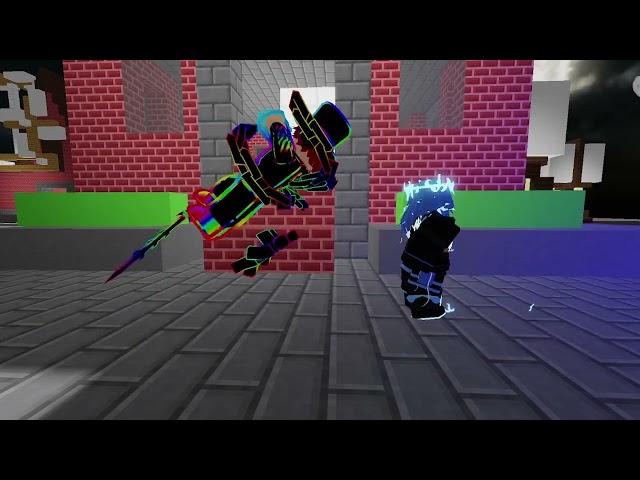 Pikselion против Elektra в Roblox в Moon animator #roblox  #bedwars