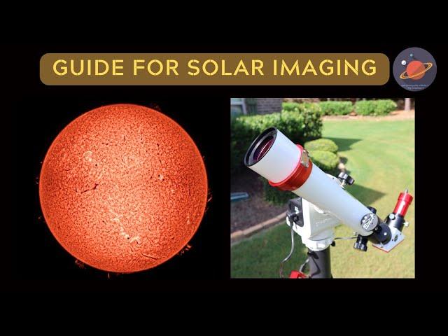 Guide for Solar Imaging #lunt #skywatcher #asiair #astronomy #astrophotography