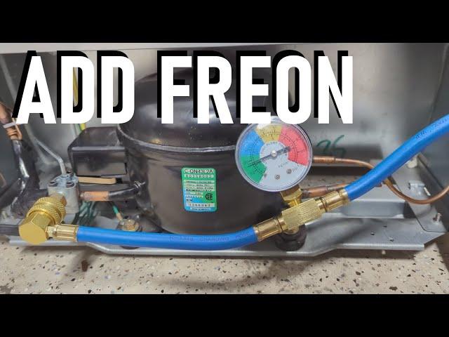 How to Add Freon/Refrigerant to a Refrigerator with a Piercing Valve - Easy DIY Repair!