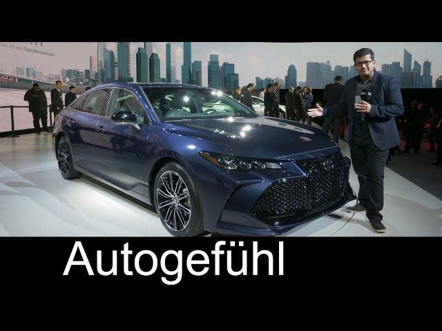 All-new Toyota Avalon 2019 REVIEW - NAIAS 2018 - Autogefühl